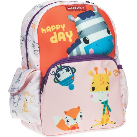 Σακίδιο πλάτης νηπίου GIM Fisher Price Zebra (349-43053) - Ανακαλύψτε επώνυμες Σχολικές Τσάντες Πλάτης κορυφαίων brands από το Oikonomou-Shop.gr.