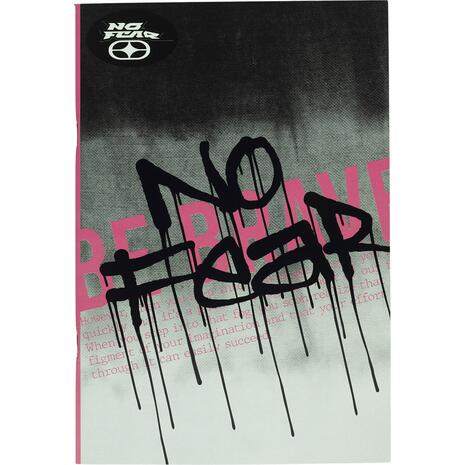 Τετράδιο καρφίτσα BMU No Fear Be Brave 17x25cm 40 φύλλων σε διάφορα σχέδια (348-01400) - Ανακάλυψε Τετράδια σχολικά για μαθητές και φοιτητές για το γραφείο ή το σπίτι από το Oikonomou-shop.gr.