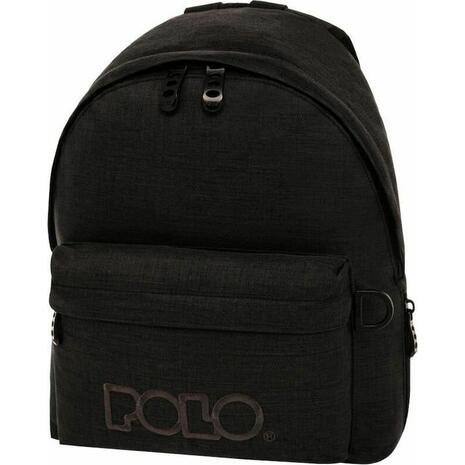 Σακίδιο πλάτης POLO mini 1+1 θέσεων Black - Μαύρο (9-01-067-2000 2022) - Ανακαλύψτε επώνυμες Σχολικές Τσάντες Πλάτης κορυφαίων brands από το Oikonomou-Shop.gr