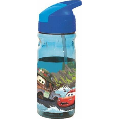 Παγουρίνο πλαστικό GIM Flip Cars 500ml (552-89203) - Ανακαλύψτε Πλαστικά Παγούρια επώνυμων brands που μπορείτε να βασιστείτε και να εμπιστευτείτε για τα παιδιά σας από το Oikonomou-shop.