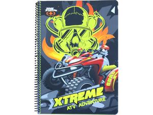 Τετράδιο σπιράλ BMU No Fear Extreme 2 θεμάτων Α4 70 φύλλα σε διάφορα σχέδια (348-04440) - Ανακάλυψε Τετράδια σχολικά για μαθητές και φοιτητές για το γραφείο ή το σπίτι από το Oikonomou-shop.gr.