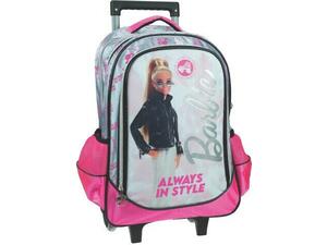 Σακίδιο τρόλεϊ GIM Barbie Trend Flash (349-71074) - Ανακαλύψτε μεγάλη ποικιλία από Σχολικές Τσάντες Τρόλεϊ για να ξεκινήσετε την νέα σχολική χρονιά χωρίς περιττά βάρη από το Oikonomou-Shop.gr.