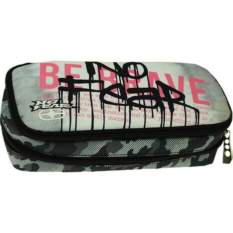 Κασετίνα οβάλ BMU No Fear be brave (348-01141) - Ανακάλυψε επώνυμες Κασετίνες κορυφαίων brands και συνδύασέ τες με τις αγαπημένες σου Σχολικές Τσάντες από το Oikonomou-Shop.gr.
