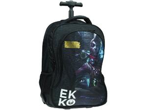 Σακίδιο τρόλεϊ GIM League of Legends Ekko (345-05074) - Ανακάλυψε μεγάλη ποικιλία από Σχολικές Τσάντες Τρόλεϊ για να ξεκινήσετε την νέα σχολική χρονιά χωρίς περιττά βάρη από το Oikonomou-Shop.gr.