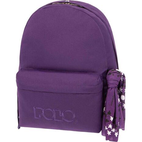 Σακίδιο πλάτης 1+1 θέσεων POLO Original Scarf Purple - Μωβ (9-01-135-4701 2023) - Ανακάλυψε επώνυμες Σχολικές Τσάντες Πλάτης κορυφαίων brands από το Oikonomou-Shop.gr.