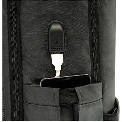Σακίδιο πλάτης 2 θέσεων POLO Matrix Black - Μαύρο (902032-2000)