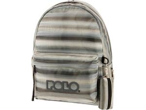 Τσάντα Πλάτης 1+1 θέσεων Polo Ragazza Multi Grey