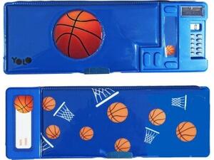 Κασετίνα Retro με κουμπιουτεράκι Basketball (10115)