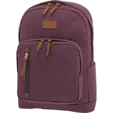 Τσάντα Πλάτης 2+1 θέσεων Polo Bole Eggplant - Μελιτζανί