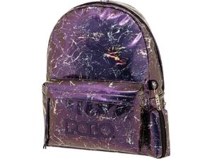 Τσάντα Πλάτης 1+1 θέσεων Polo Marble Purple Marble