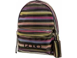 Τσάντα Πλάτης 1+1 θέσεων Polo Ragazza Multi Black (9-01-134-8218 2023)