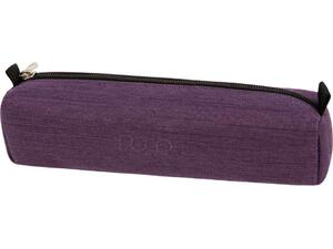 Κασετίνα βαρελάκι με πορτοφολάκι POLO Wallet Jean Purple - Μωβ