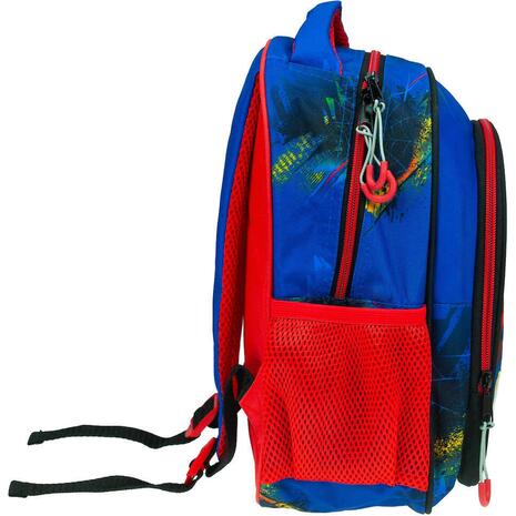 Σακίδιο πλάτης νηπίου Gim Spiderman Blue Net (337-04054)