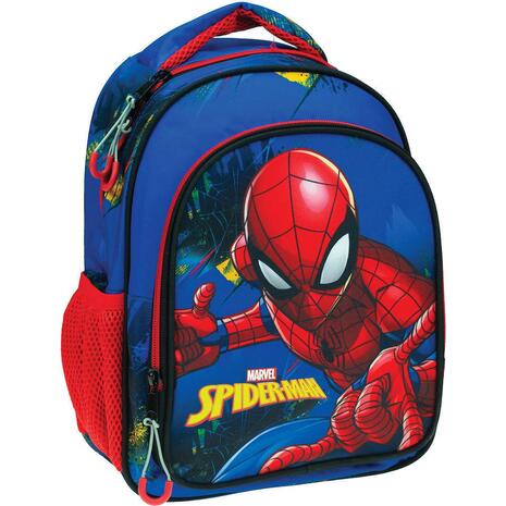 Σακίδιο πλάτης νηπίου Gim Spiderman Blue Net (337-04054)