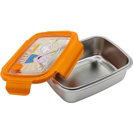 Δοχείο φαγητού Stor Stainless Steel &  PP Peppa Pig Kindness 670ml (530-41275)
