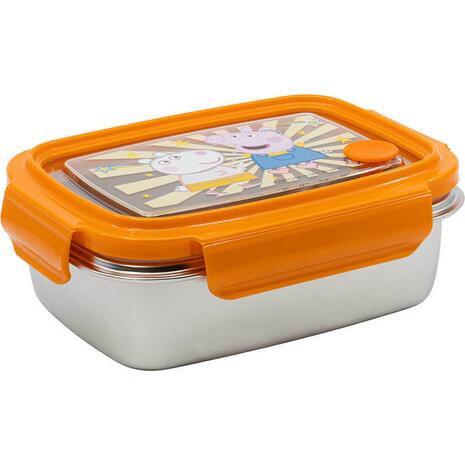 Δοχείο φαγητού Stor Stainless Steel &  PP Peppa Pig Kindness 670ml (530-41275)