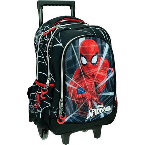 Σακίδιο τρόλεϊ Gim Spiderman Black City (337-05074)