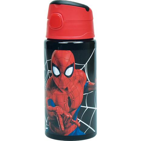 Παγουρίνο αλουμινίου GIM Flip Spiderman Black 500ml (557-13248)