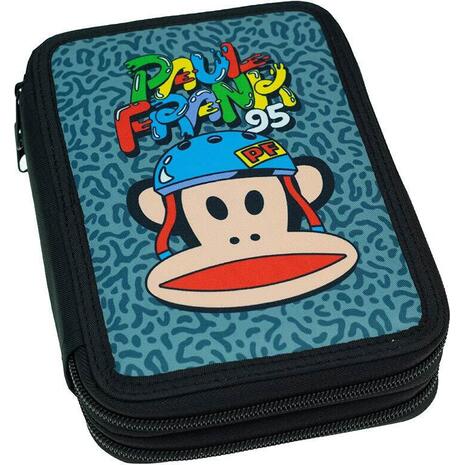 Κασετίνα γεμάτη διπλή BMU Paul Frank Skate (346-83100)