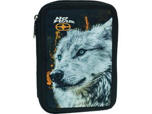 Κασετίνα γεμάτη διπλή BMU No Fear White Wolf (348-11100)