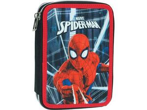 Κασετίνα γεμάτη διπλή GIM Spiderman Black City (337-05100)