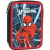 Κασετίνα γεμάτη διπλή GIM Spiderman Black City (337-05100)