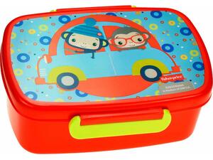 Δοχείο φαγητού Gim Micro Fisher Price Car  (κατάλληλο για φούρνο μικροκυμάτων) (571-64265)