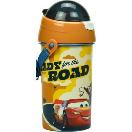 Παγουρίνο πλαστικό GIM Cars On The Road 500ml (552-71209)