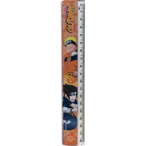 Σετ σχολικού δώρου GIM Naruto (μπλοκάκι, γόμα, μολύβι, χάρακα, ξύστρα) (369-00755)