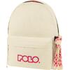 Τσάντα Πλάτης POLO Original Scarf White/Magenta- Λευκό/Ματζέντα (901135-2543 2024)