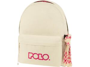 Τσάντα Πλάτης POLO Original Scarf White/Magenta- Λευκό/Ματζέντα (901135-2543 2024)