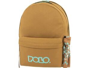 Τσάντα Πλάτης POLO Original Double Scarf Brown/Petrol- Καφέ/Πετρόλ (901235-7858 2024)