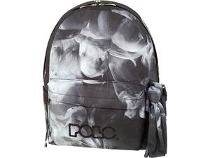 Τσάντα πλάτης POLO Original Scarf Craft Black/Grey-Μαύρο/Γκρι (901161-8258 2024)