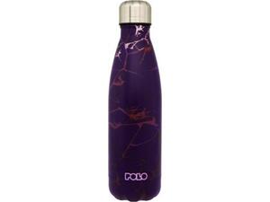 Μπουκάλι θερμός από ανοξείδωτο ατσάλι POLO Craft Purple/Fuchsia/Pink 500ml (949004-8265)
