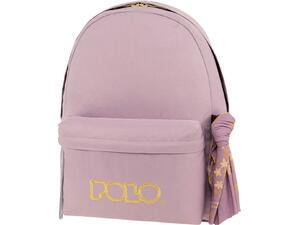 Tσάντα πλάτης POLO Original Scarf Lilac/Lemon Yellow-Λιλά-Ανοιχτό Κίτρινο (901135-4570 2024)