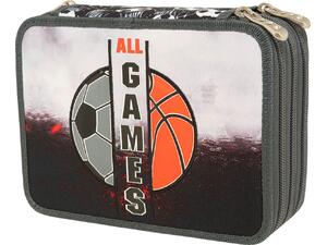 Κασετίνα τετράγωνη τριπλή Polo Rolling All Games 5201927126520