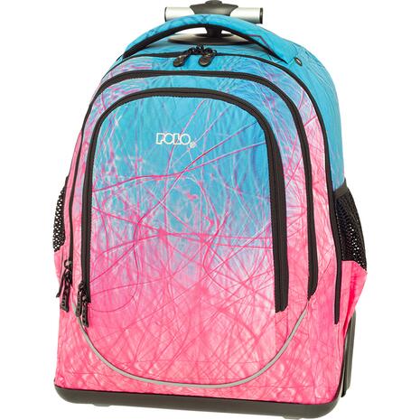 Τσάντα Τρόλεϊ Polo Δημοτικού Uplow Pink/Cyan Craft