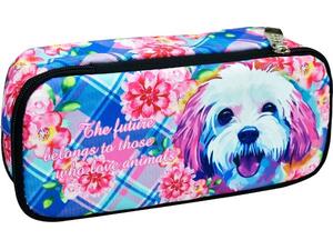 Κασετίνα BMU οβάλ μονή Love dog (357-16141)