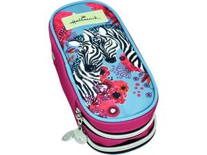 Κασετίνα Hallmark οβάλ διπλή love zebra (333-34141)