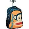 Τσάντα Tρόλεϊ Paul Frank Δημοτικού 3 θέσεων Logo boys (346-87074)