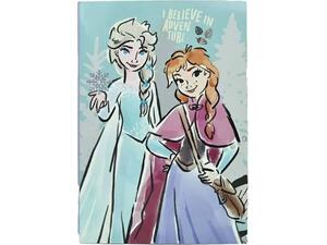 Τετράδιο καρφίτσα Frozen17x25cm ριγέ