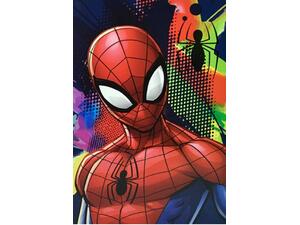 Τετράδιο καρφίτσα Spiderman17x25cm ριγέ
