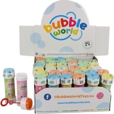 Σαπουνόφουσκες Buble Word Υ11cm σε διάφορα σχέδια (1 τεμάχιο)