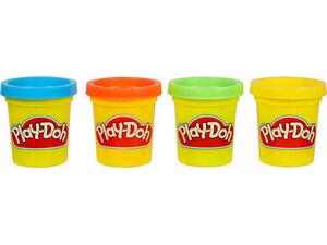 Play-Doh Classic Πλαστοζυμαράκια 4 χρώματα σε βαζάκια 448gr