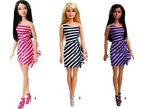 Barbie Μοντέρνα Φορέματα Με Αξεσουάρ