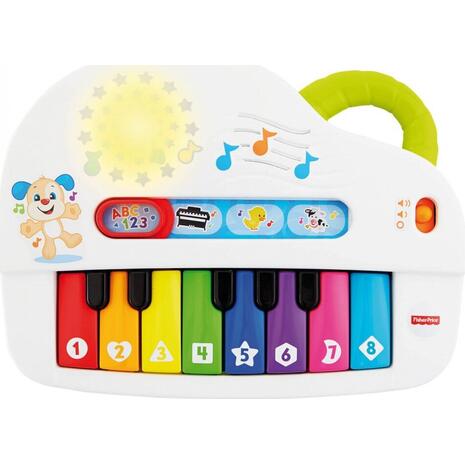Εκπαιδευτικό πιάνο με φώτα Fisher-Price Laugh & Learn GFV21