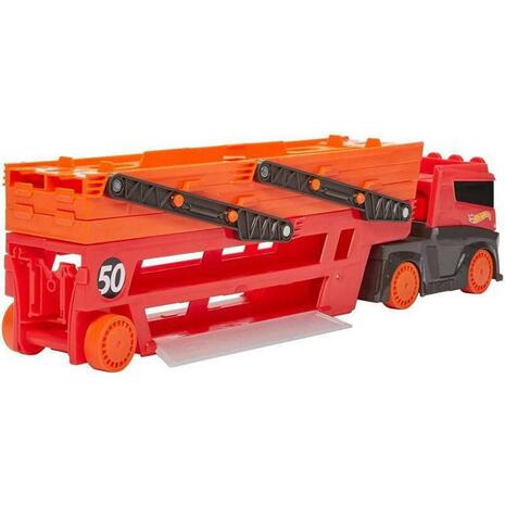 Hot Wheels Νέα νταλίκα γκαράζ 6 επιπέδων (GHR48)