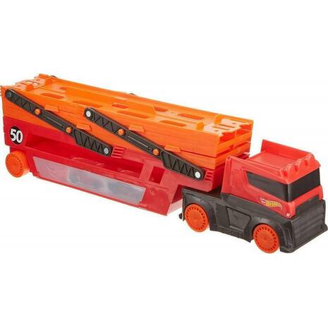 Hot Wheels Νέα νταλίκα γκαράζ 6 επιπέδων (GHR48)