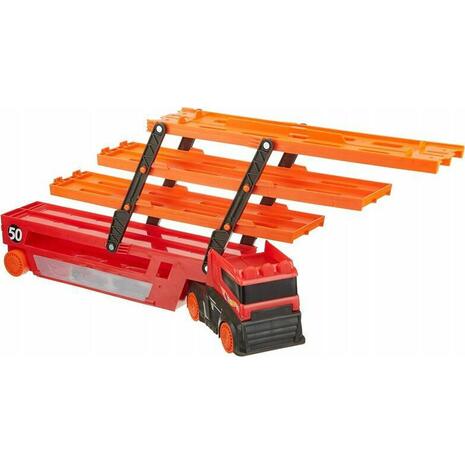 Hot Wheels Νέα νταλίκα γκαράζ 6 επιπέδων (GHR48)
