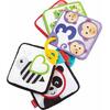 Μαλακές κάρτες - κουδουνίστρες Fisher Price Soft Turn and Learn Cards από Ύφασμα για Νεογέννητα (GFX90)